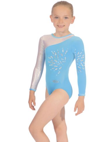 Eclipse Kingfisher Long Sleeve Gymnastics Leotard
